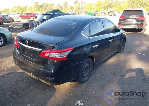 2015 Nissan Sentra Fe+ S/S/Sl/Sr/Sv z USA, uszkodzony, nr VIN 3N1AB7AP7FY248458